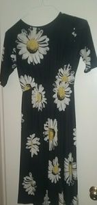 Asos maternity midi dress with belt